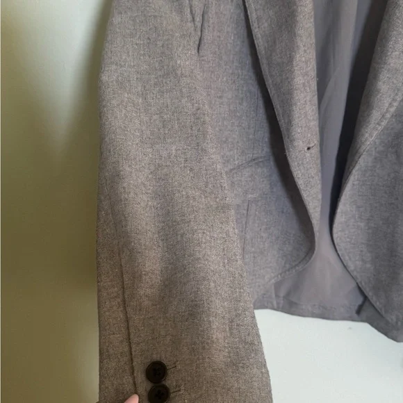 Simons Gray Tailored Women's Blazer Jacket - Picture 9 of 10